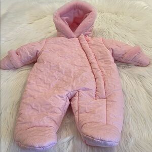 Rothschild Infant Girl Pink Snowsuit